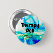 Therapie Reborn Button Bitte Vor Berührung Fragen (Vorne & Hinten)