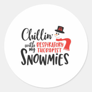 Therapie Runder Aufkleber