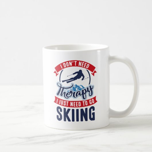 Therapie Skiing Kaffeetasse (Rechts)