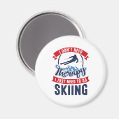 Therapie Skiing Magnet (Vorderseite/Rückseite)
