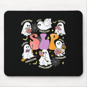 Therapie Spooky Slp Halloween Niedlich Ghost Mousepad
