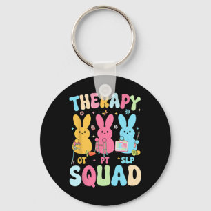 Therapie Squad Ostertag Slp Ot Pt Bunny Eggs Thor Schlüsselanhänger