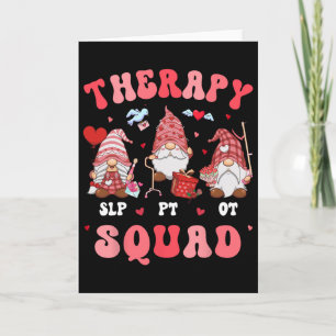 Therapie-Squad-Valentinstag Ot Slp Pt Valentinstag Karte