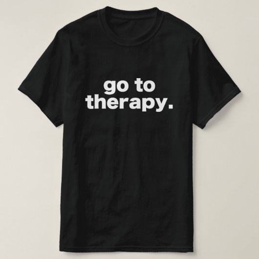 Therapie T-Shirt (Design vorne)