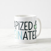 Therapie und koffeiniert kaffeetasse (VorderseiteRechts)