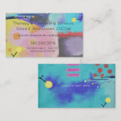 Therapieberatung Terminkarte (Vorne/Hinten)