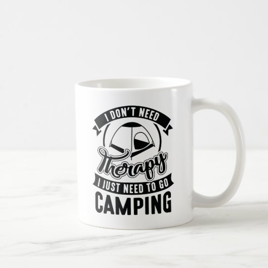 Therapiedatum Camping Kaffeetasse (Rechts)