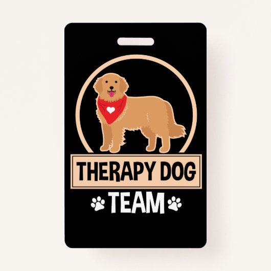 Therapiedog Ausweis (Vorderseite)
