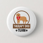Therapiedog Button (Vorderseite)