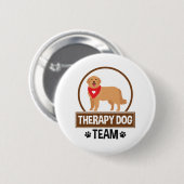 Therapiedog Button (Vorne & Hinten)