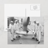 Therapiehund, Anfang der 1900er Jahre Postkarte (Vorne/Hinten)