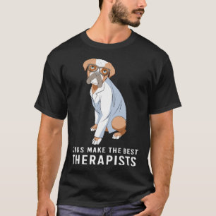 Therapiehund-Psychologe Therapeut T-Shirt