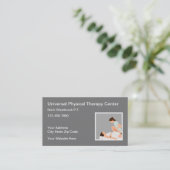 Therapieklinik Visitenkarte (Stehend Vorderseite)