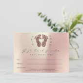 Therapiemassage Reflexologie Zertifikat Geschenk R (Stehend Vorderseite)