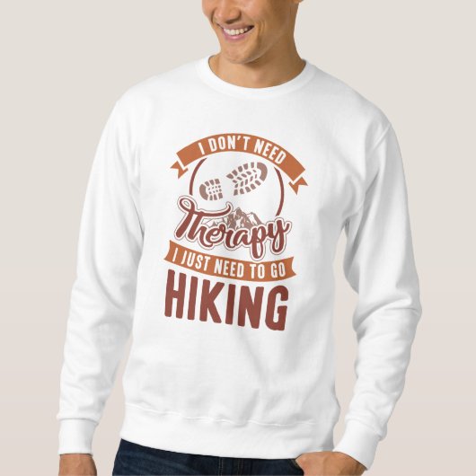 Therapiewandern Sweatshirt (Vorderseite)