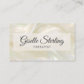 Therapist QR Code Visitenkarte (Vorderseite)