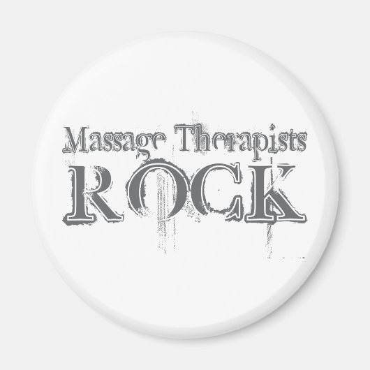 Therapists Rock Magnet (Vorne)