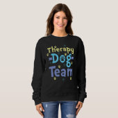 Therapy Dog Design - Therapy Dog Team_1 Sweatshirt (Vorne ganz)