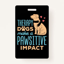 Therapy Dogs Make a Pawsitive Impact  Ausweis