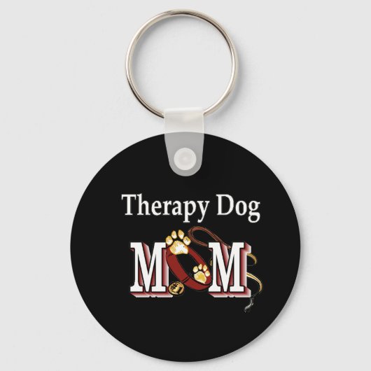Therapy Hund Eigentümer Geschenke Schlüsselanhänger (Vorderseite)