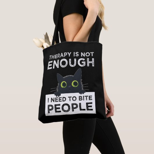 Therapy Is Not Enough - I Need To Bite People Tasche (Von Nahem)