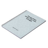 Therapy Notes Reflect Your Inner Strength Notizblock (Linke Seite)