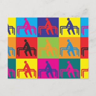 Therapy Pop Art Postkarte