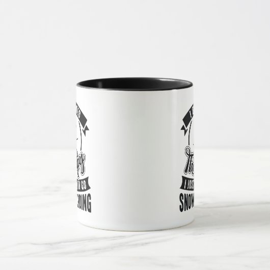 Therapy Snowboarding Tasse (Zentrum)