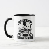 Therapy Snowboarding Tasse (Links)