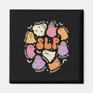 Therapy Speech Language Pathologist Halloween Magnet