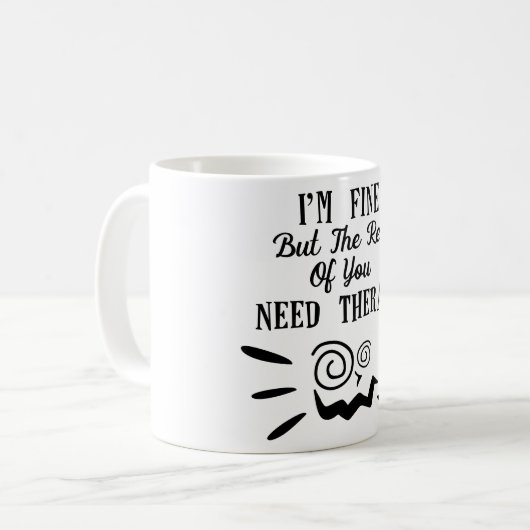 Therapy Super Tasse (Vorderseite Links)