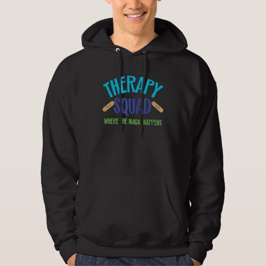 Therapy Where Magic Happens Rehab Team Kids Mental Hoodie (Vorderseite)