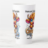 There Are 2 Kinds of People Coffee People and Sad Milchtasse (Vorderseite)