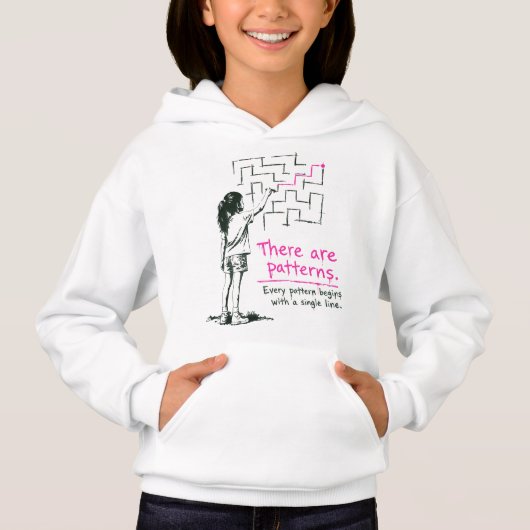 There_are_patterns Hoodie (Vorderseite)