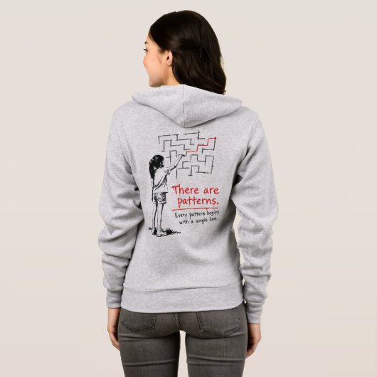 There_are_patterns Hoodie (Schwarz voll)