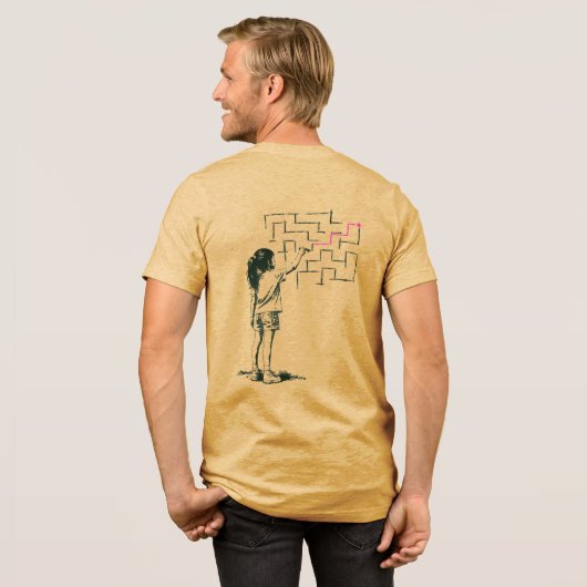 There_are_patterns Tri-Blend Shirt (Rückseite voll)