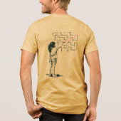 There_are_patterns Tri-Blend Shirt (Rückseite)