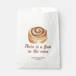 There is a Bun in the oven Baby Shower Geschenktütchen