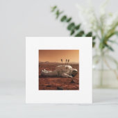 THERE IS LIFE ON MARS  KARTE (Stehend Vorderseite)