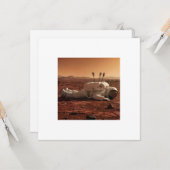 THERE IS LIFE ON MARS  KARTE (Vorderseite/Rückseite Beispiel)