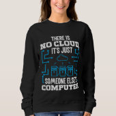There is no Cloud it s just someone elses Coputer Sweatshirt (Vorderseite)