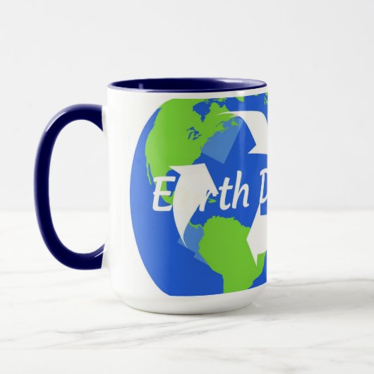 There Is No Planet B Celestial Earth Tasse (Links)