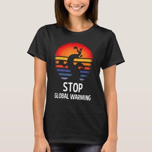 There Is No Planet B Global Warming Climate Change T-Shirt (Vorderseite)