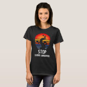 There Is No Planet B Global Warming Climate Change T-Shirt (Vorne ganz)