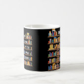 There Is No Such Thing As Too Many Books Lover Lon Kaffeetasse (Mittel)