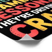 There Their Theyre English Grammar Teacher Funny H Poster (Ecke)