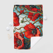 TheRedPoppy Golfhandtuch (Insitu)