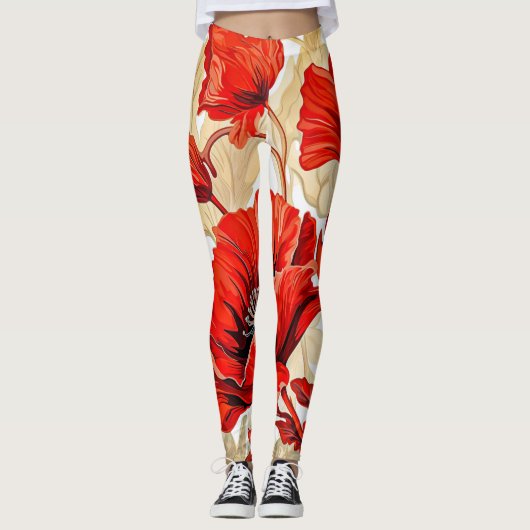 TheRedPoppy Leggings (Vorderseite)