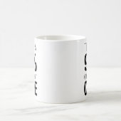 There's A 99% Chance I Don't Care Shirt Keep Think Kaffeetasse (Mittel)