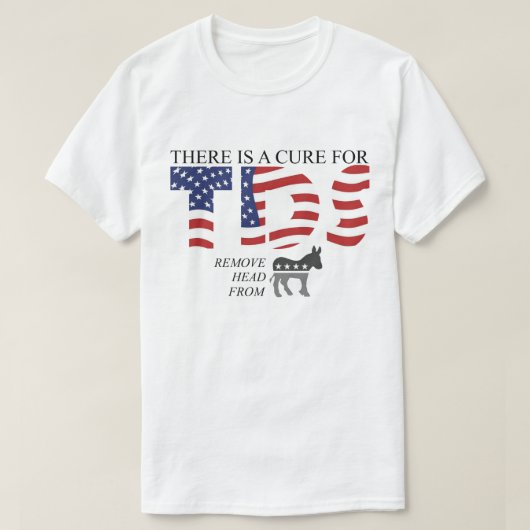 There's a Cure Parody T-Shirt (Design vorne)